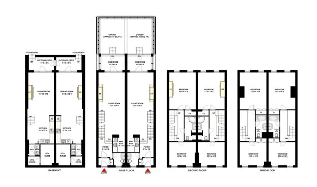 Combined interior cutaway